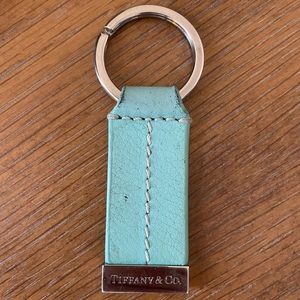 Tiffany & Co. Leather Keychain